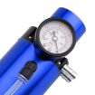 Picture of Car Universal Round Oil Breathable Catch Can with Vacuum Pressure Gauge (Blue)