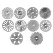 Dental Lab Polishing Diamond Discs 0.2mm C04/220 - 2