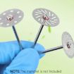 Dental Lab Polishing Diamond Discs 0.2mm C04/220 - 6