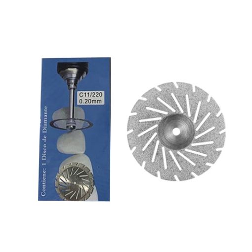 Dental Lab Polishing Diamond Discs 0.2mm C11/220 - 1