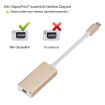 USB-C/Type-C 3.1 Male to Mini DP Female HD Converter - 12cm (Gold) - 4