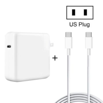 96W PD USB-C Laptop Adapter + 2m Fast Charging Cable for MacBook Pro - 1