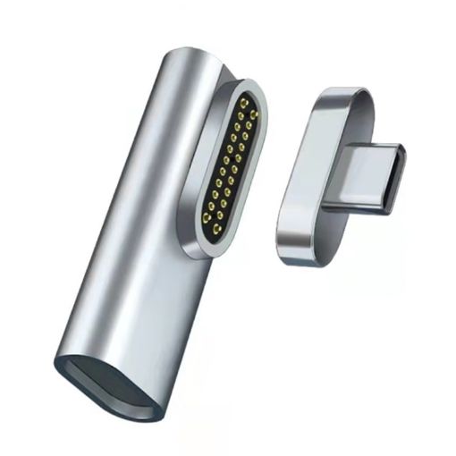 100W USB-C Female to 20 Pin Magnetic USB-C Male Adapter - 1