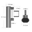 100W USB-C Female to 20 Pin Magnetic USB-C Male Adapter - 3
