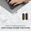 100W USB-C Female to 20 Pin Magnetic USB-C Male Adapter - 6