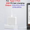 GaN 100W Dual USB + Dual USB-C Charger for Apple MacBook - US/EU/UK/AU Plug - 4