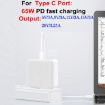 GaN 130W 4-Port USB-C PD65W/PD30W Charger with Type-C to MagSafe Cable - 5