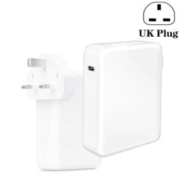 140W USB-C PD Laptop Power Adapter for Apple M1/M2 MacBook - UK Plug - 1