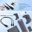 USB 2.0 Male to 2 Micro USB Male Cable - 30cm Length - 7