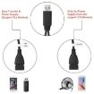 USB 2.0 Male to Dual USB Female Adapter Cable - 30cm (Black) - 3