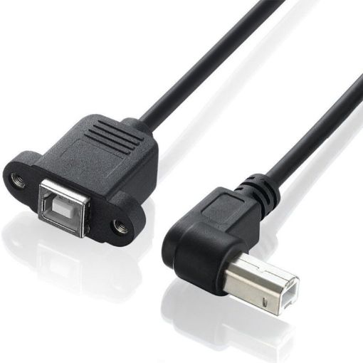 USB 2.0 Type-B Printer/Scanner Extension Cable for HP, Dell, Epson - 1