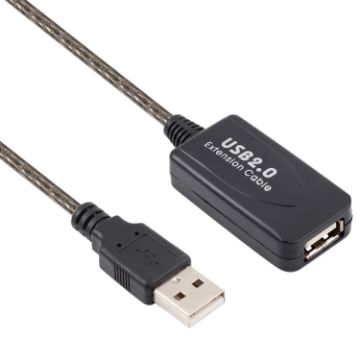 USB 2.0 Active Extension Cable, 20m Length - 1