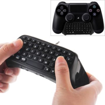 Dobe Bluetooth Keyboard for PS4 Controller - Black - 1