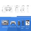 Picture of For PS5/PS4/ PC PS5200 Console Game Wireless Bluetooth Handle (Black+White)