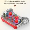 PS3/PS4 Dual Vibration Wireless Gamepad with RGB Lights (Red) - 6