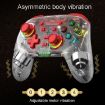 PS3/PS4 Dual Vibration Wireless Gamepad with RGB Lights (Red) - 8