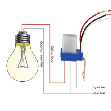 Automatic Switch Sensor Photocell Street Light Control (24V) - 1