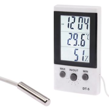 Picture of Digital Hygrothermograph, Thermo-hygrometer DT-5