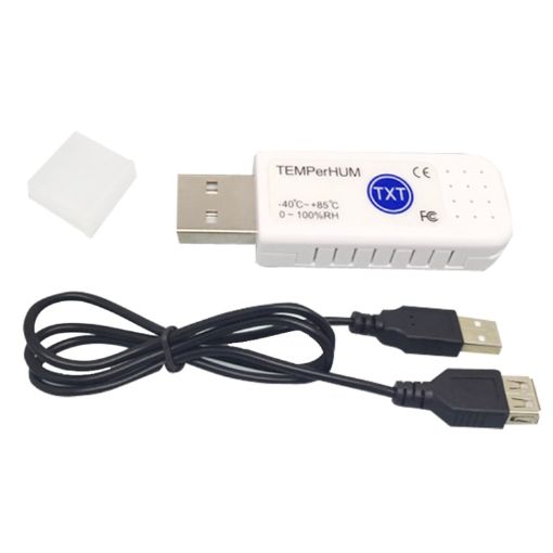 TEMPerHUM USB Temperature Sensor Waterproof Probe - 1