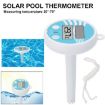Solar Swimming Pool Thermometer with Digital Display (-20 -50 Celsius) - 2