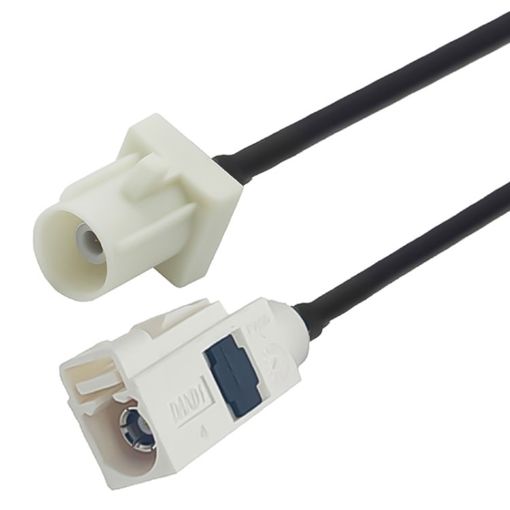20cm Fakra B Male to Fakra B Female Extension Cable - 1