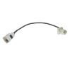 20cm Fakra B Male to Fakra B Female Extension Cable - 2