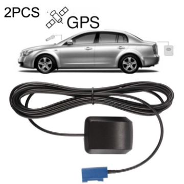 Car DVD Navigation GPS Satellite Antenna Amplifier - 2PCS SMA/FAKRA-C Interface - 1