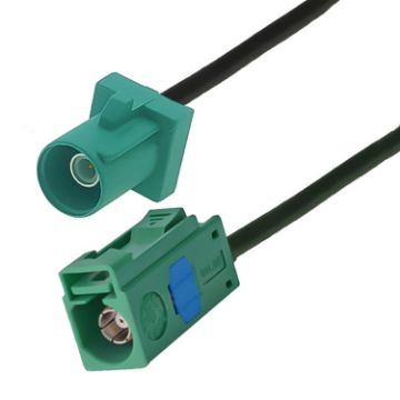 20cm Fakra E Male to Fakra E Female Extension Cable - High Quality - 1