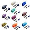 RG174 Cable Fakra Radio Crimp Female Jack/Plug Connector - Fakra C - 4