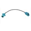 20cm Fakra Z Male to Fakra Z Female Extension Cable - 2