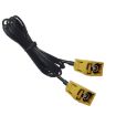 RG174 Cable Fakra Radio Crimp Female Jack/Plug Connector - Phantom RF Coaxial - 2