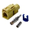 RG174 Cable Fakra Radio Crimp Female Jack/Plug Connector - 1