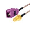 20cm Antenna Extension RG316 Coaxial Cable - SMA Female to Fakra H Female - 1