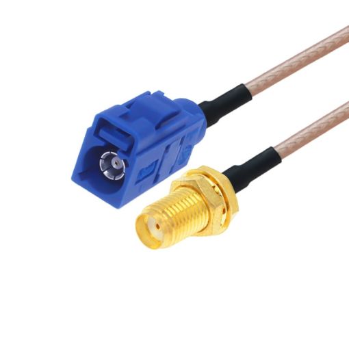 20cm Antenna Extension RG316 Coaxial Cable SMA Female to Fakra C Female - 1