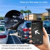 Black Waterproof Silicone Protective Case for Airtag - Full Cover - 6