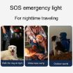 Portable Dog Poop Picker Pet Waste Bag Dispenser With LED Light - 8