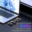 Mini DP Male to DP 1.4 Female Adapter 8K 60Hz HD Video Transmission - 5