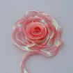 Picture of 4cm x 9m Begonia Red Symphony Fishtail Yarn Flower Cake Baking Packaging Ribbon Lace Decorative Webbing