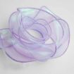 Picture of 4cm x 9m Purple Symphony Fishtail Yarn Flower Cake Baking Packaging Ribbon Lace Decorative Webbing