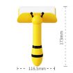Picture of Portable Roller Sticker Bee Shaped Pet Hair Cleaner And Remover (Pink)