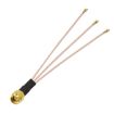 IPX to SMAJ RG178 Pigtail WIFI Antenna Extension Cable Jumper - 1