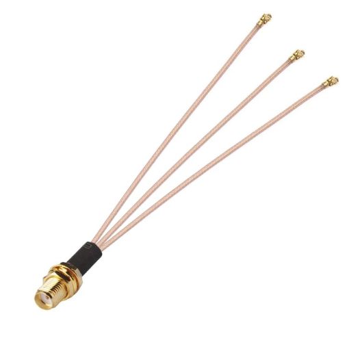 IPX to SMAK RG178 Pigtail WIFI Antenna Extension Cable Jumper (15cm) - 1
