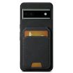 Google Pixel 6a Suteni H02 Litchi Leather Card Wallet Stand Back Phone Case - 1