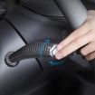 Tesla Model 3/Y Turn Signal Lever Cover - Carbon Fiber Pattern (Matt Black) - 3