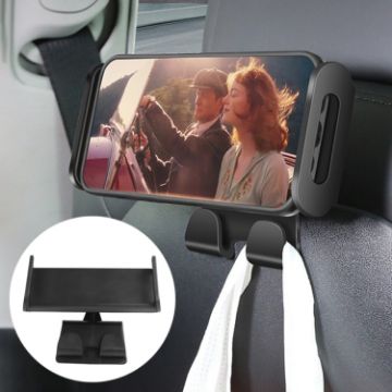 Tesla Model 3/Y Rear Seat Phone Tablet Holder - Base + Phone Bracket - 1