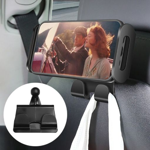 Tesla Model 3/Y Rear Seat Phone Tablet Holder - Bracket Base - 1