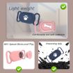 Samsung Galaxy SmartTag 2 Pet Life Waterproof Silicone Protective Case - Pink Bone - 5