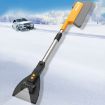 Multifunctional Telescopic Snow Shovel & De-icing Brush - 2
