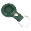 Deep Green AirTag Leather Case Cover - Shockproof & Anti-scratch - 2