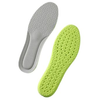 Picture of Wormwood Deodorant Running Insoles Memory Foam Breathable Orthopedic Shoes Pad, Size: 39 (Grey)